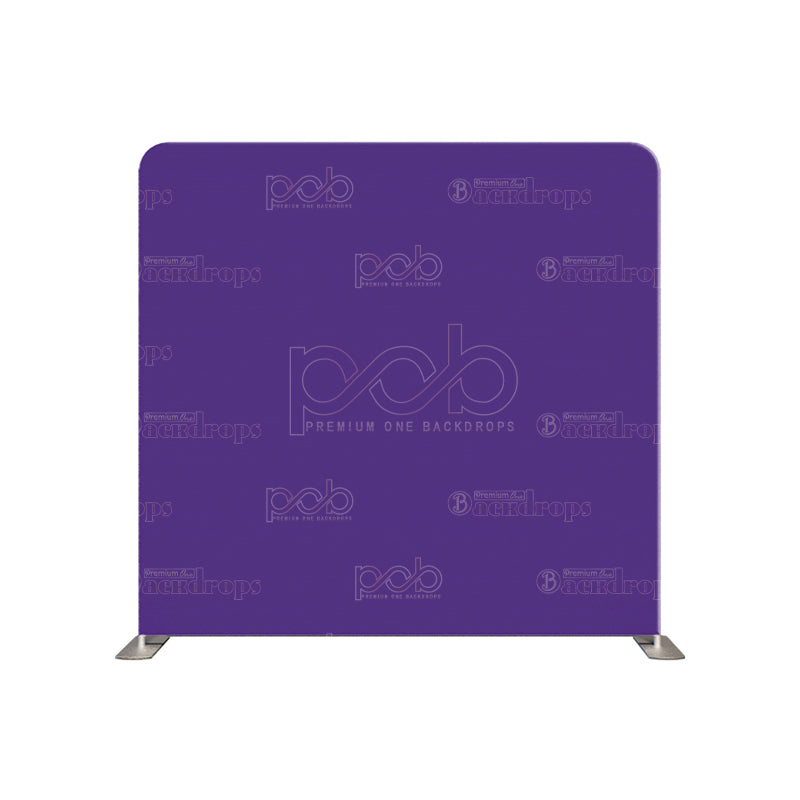 premium one pillow cover backdrops-Solid Purple