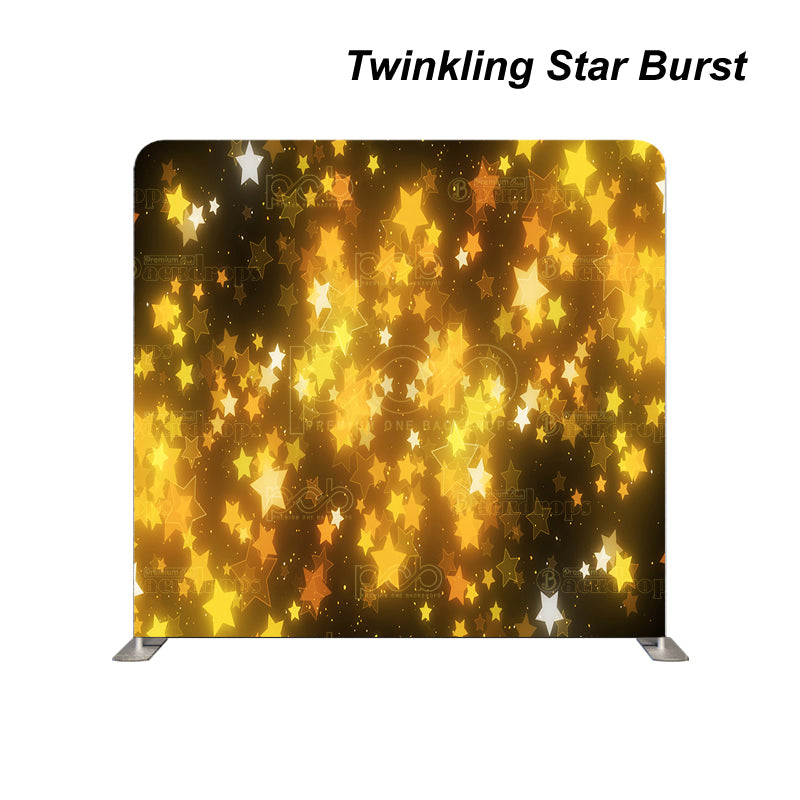 Pillow Cover Backdrop (Twinkling Star Burst)