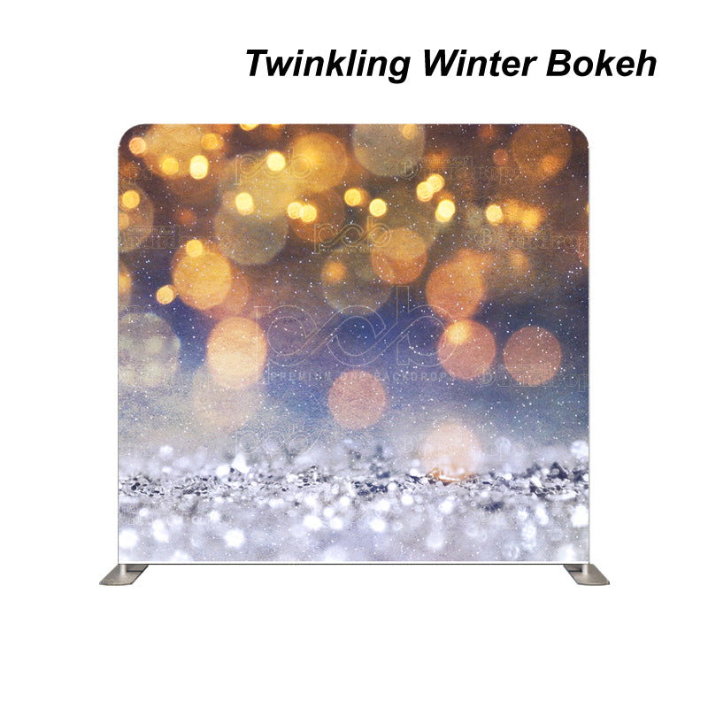 Pillow Cover Backdrop (Twinkling Winter Bokeh)