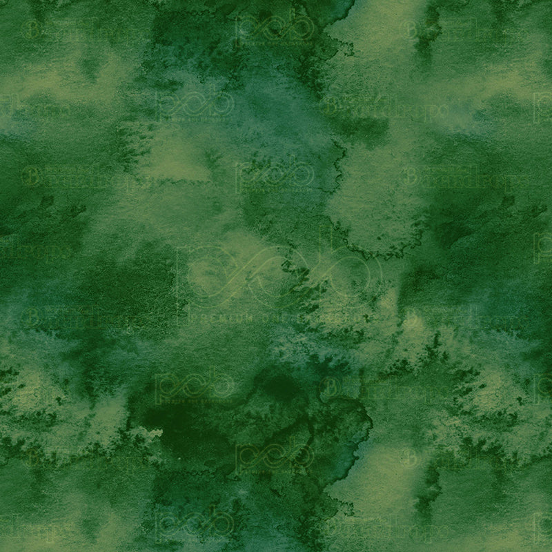 premium one pillowcover backdrops-Verdant Watercolor Reverie