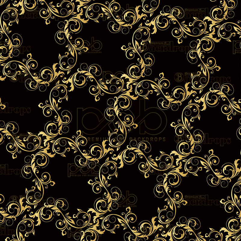 premium one pillowcover backdrops-Vintage Gold