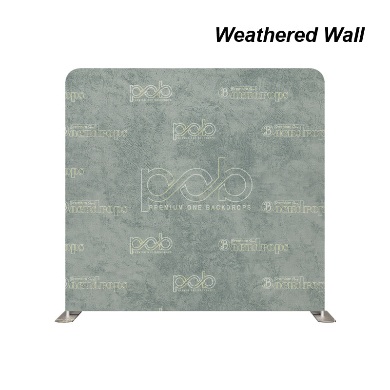 premium one pillowcover backdrops-Weathered Wall