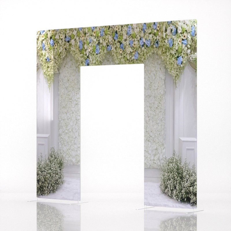 10x9ft Wedding Party Flower Square Frame Welcome Stand Door