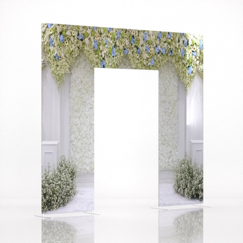 10x9ft Wedding Party Flower Square Frame Welcome Stand Door