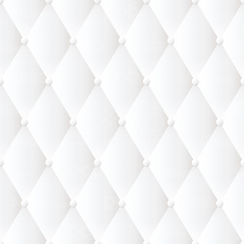 premium one pillowcover backdrops-White Leather