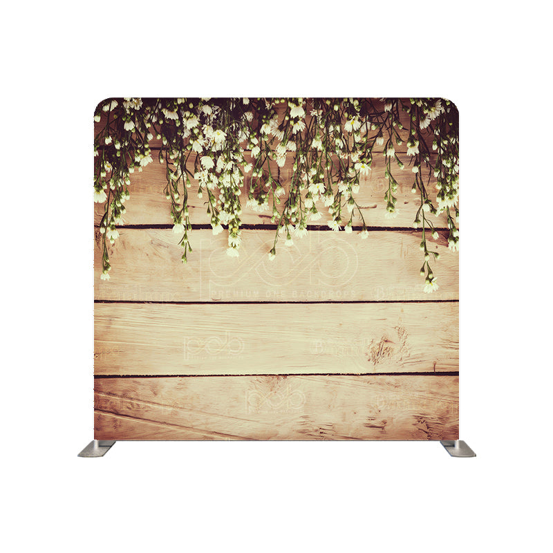 Pillow Cover Backdrop (Wooden Door Greenery)
