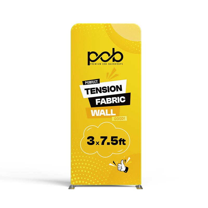 Portable Tension Fabric Banner Stand