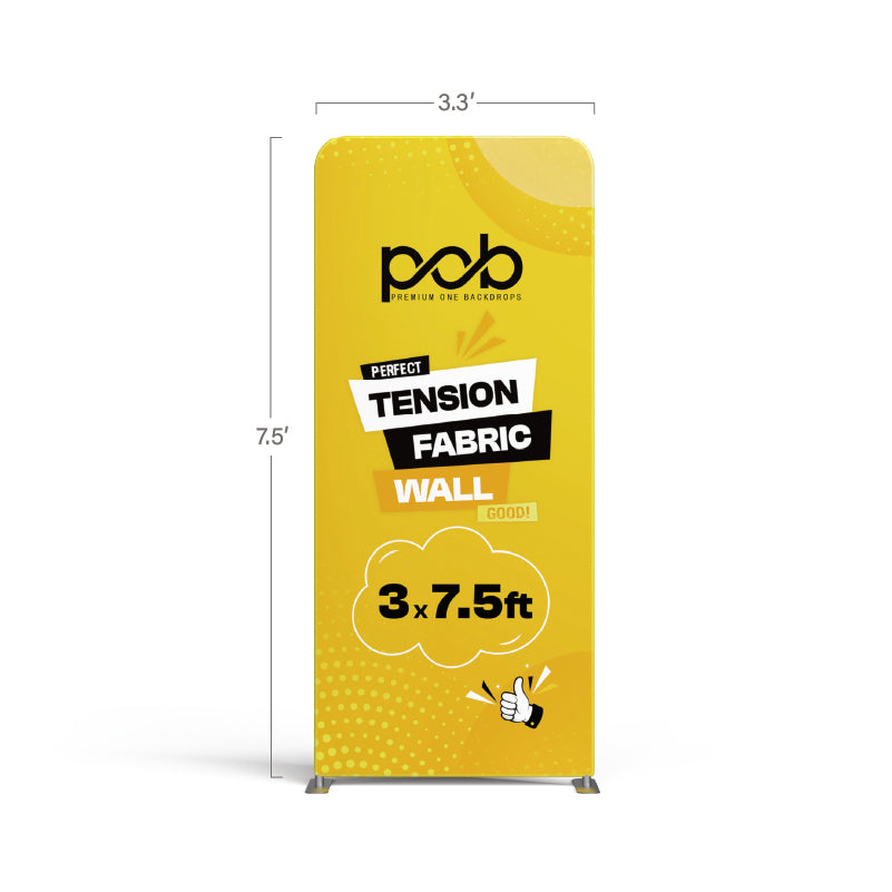 Portable Tension Fabric Banner Stand