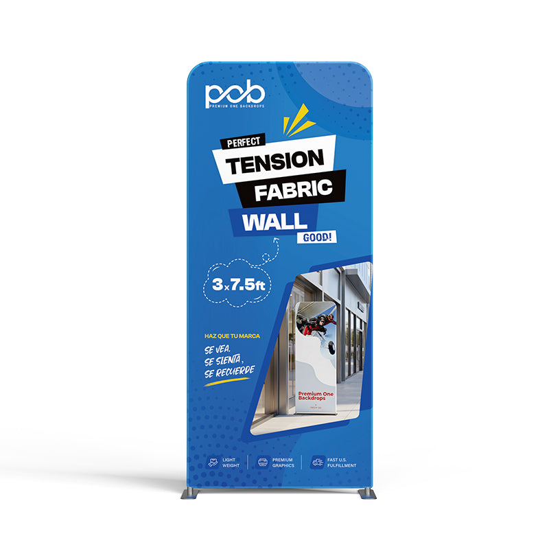 Portable Tension Fabric Banner Stand