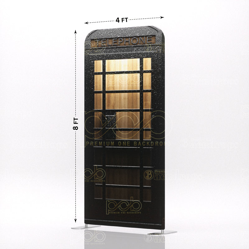 Black Classic Telephone Booth