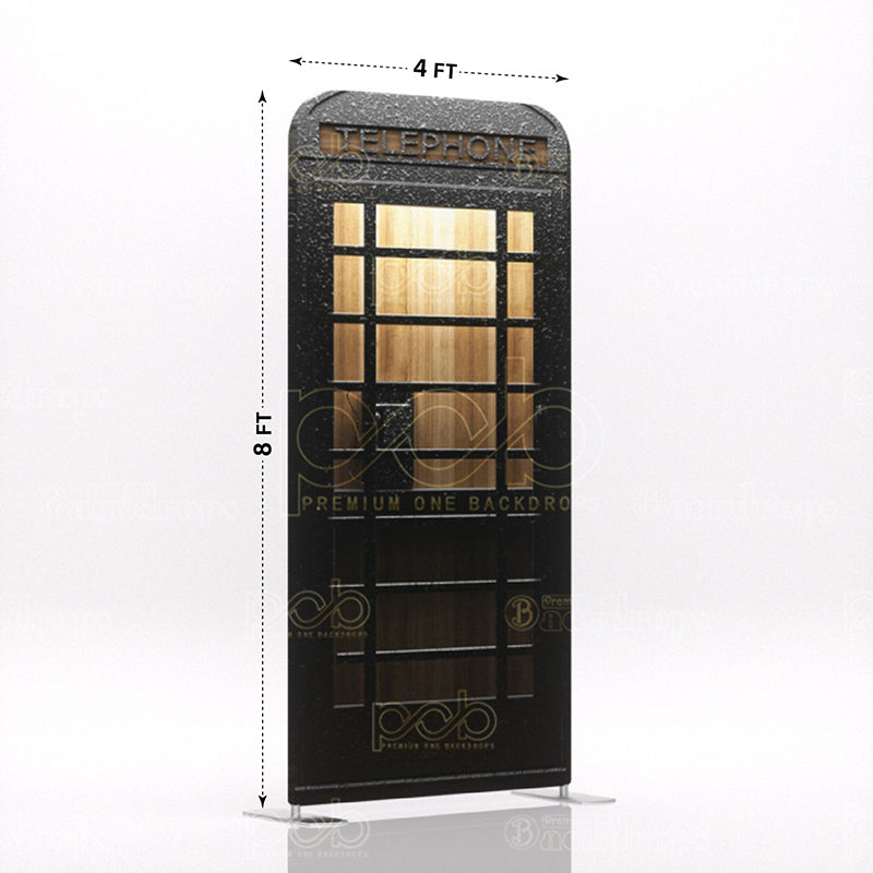 Black Classic Telephone Booth