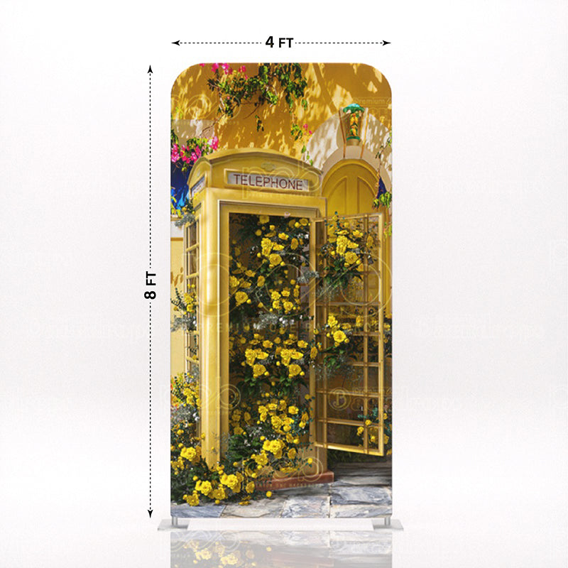 PremiumOneBackdrops-Telephone Booth Stand