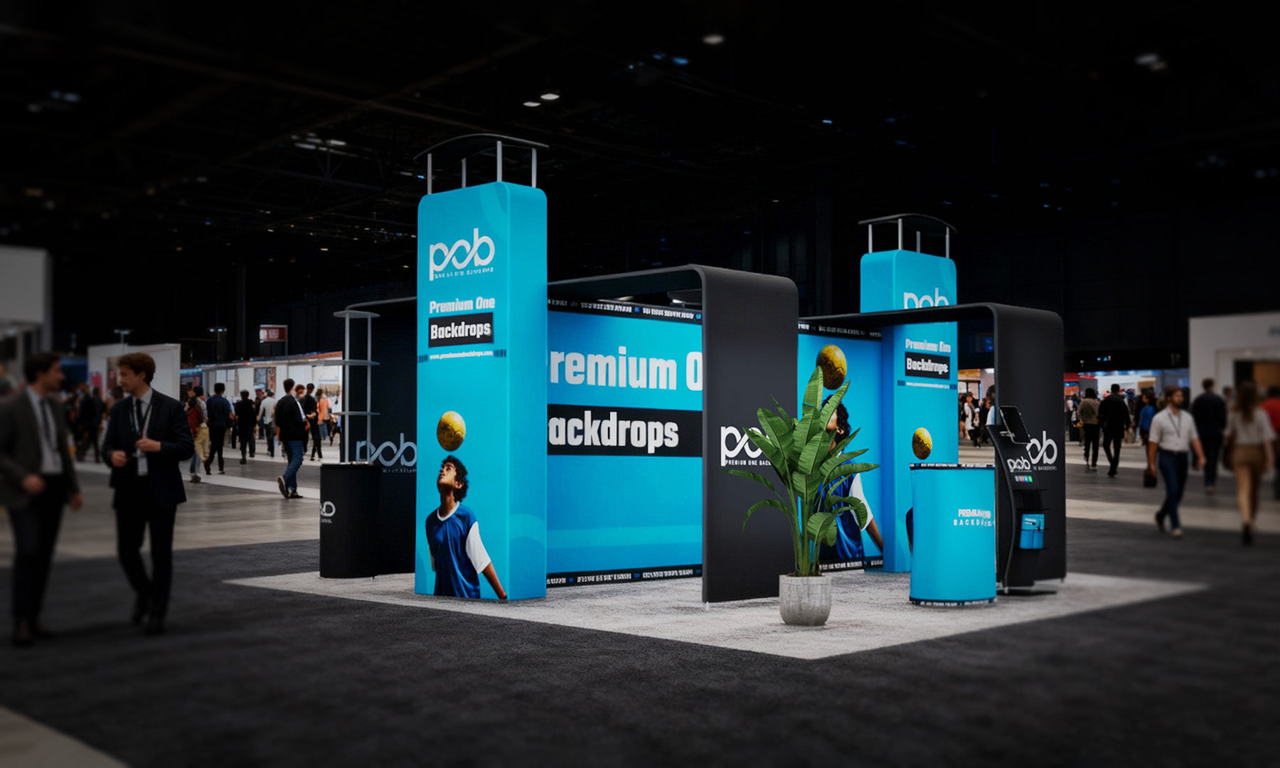 What Are the Advantages of 10x20 Trade Show Booth Kits? (PremiumOneBackdrops Guide)