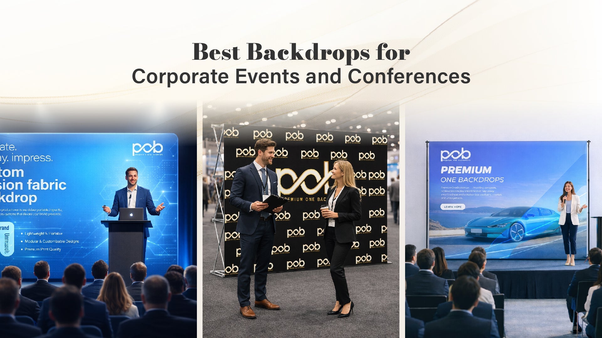 Best Backdrops for Corporate Events and Conferences (2026 Guide)