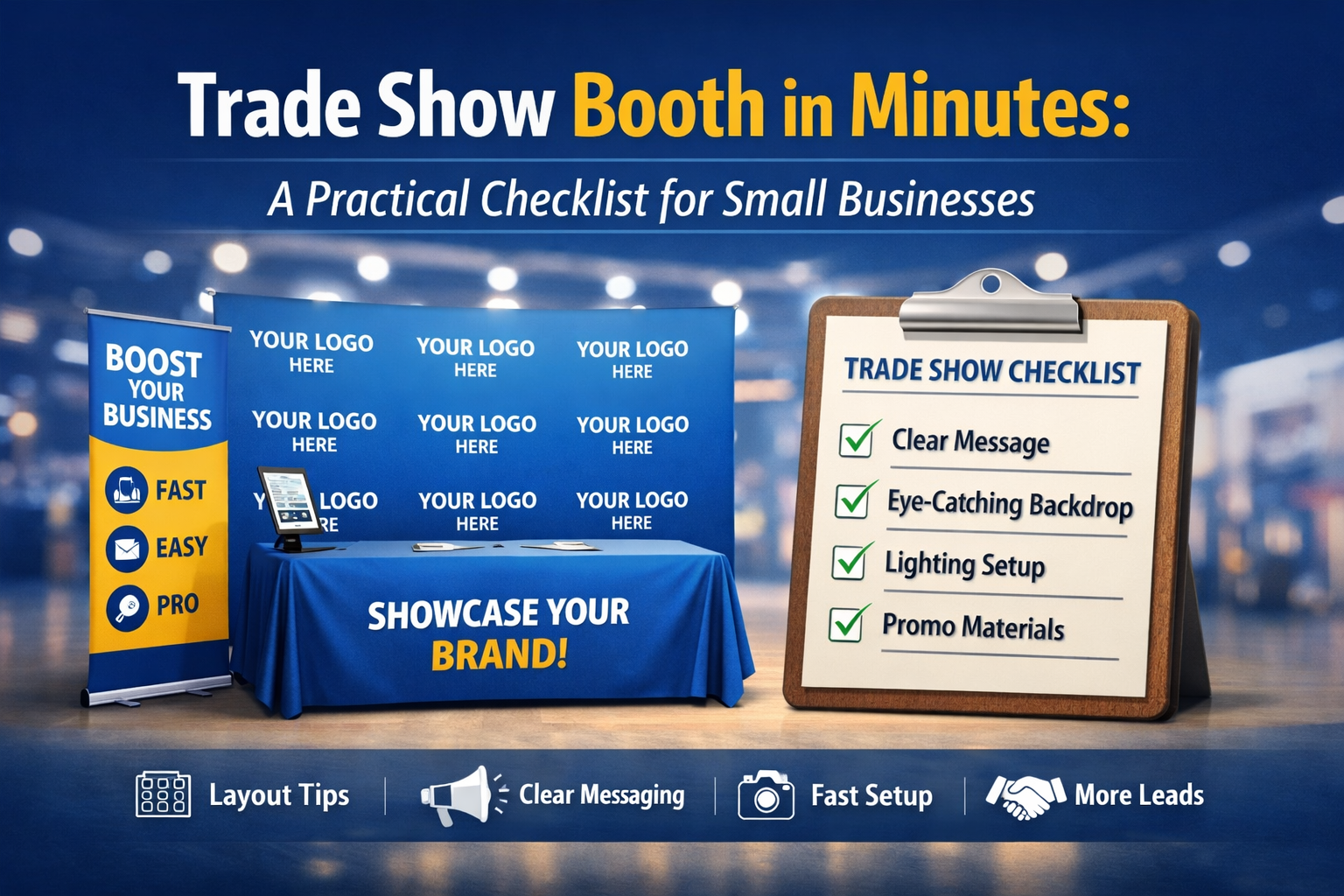 Step & Repeat Backdrops: The Complete Guide for Events, PR & Trade Shows