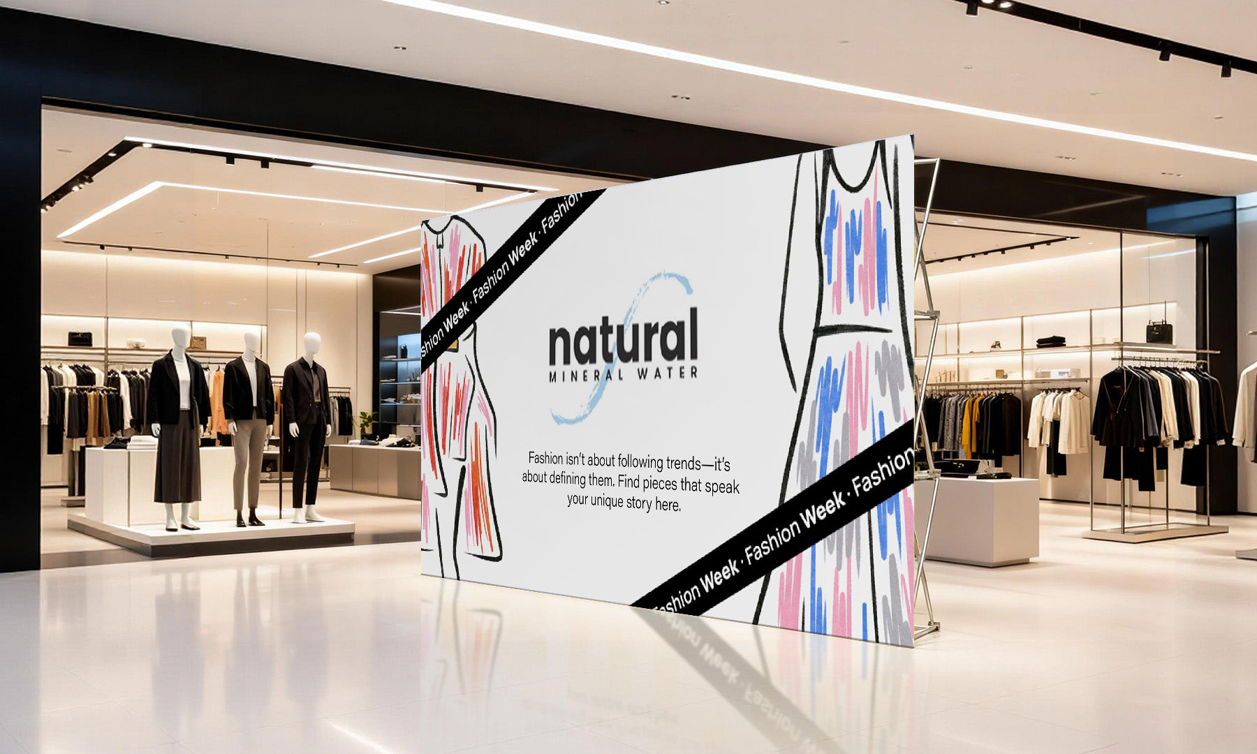 Tension Fabric Display