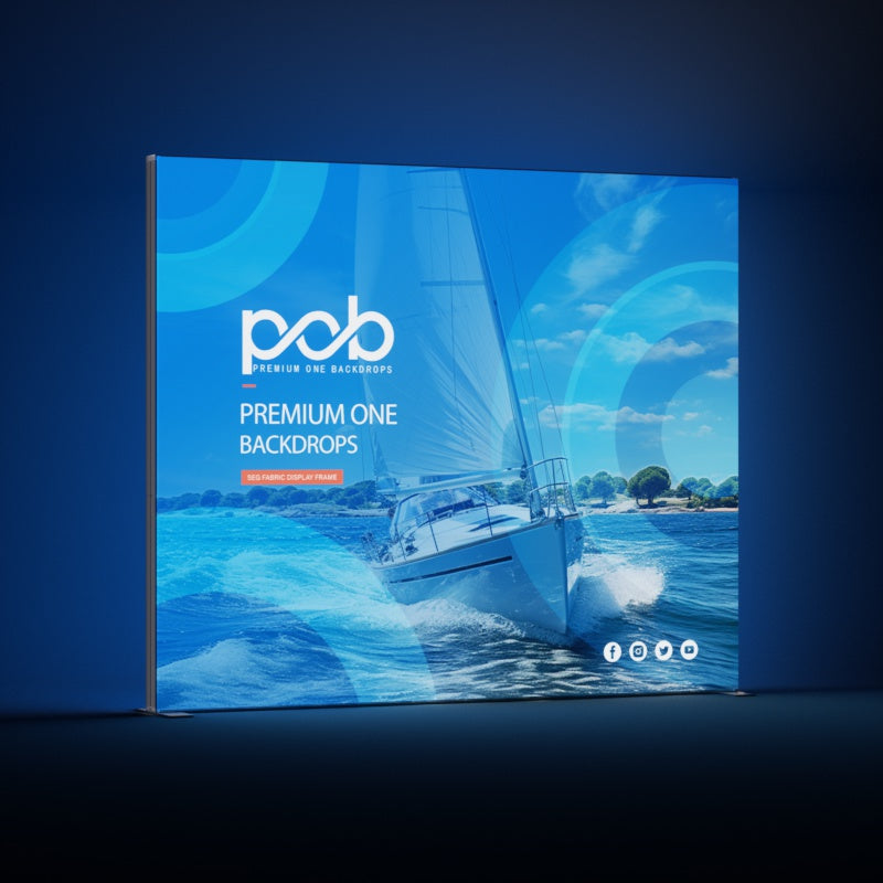 10x10 FT Light Box Exhibition Booth 1