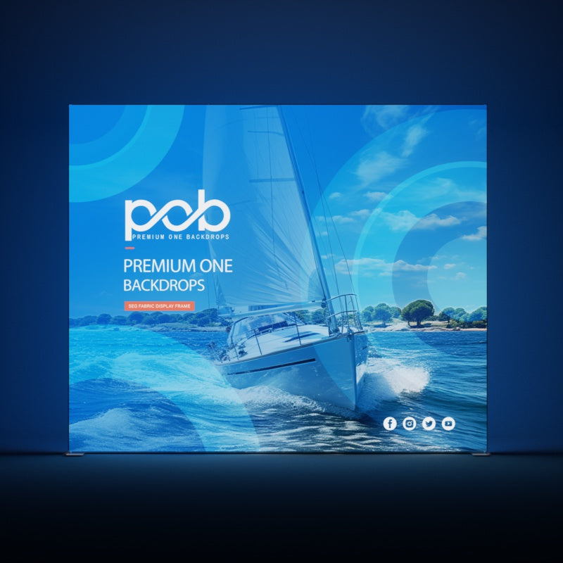 10x10 FT Light Box Exhibition Booth 1