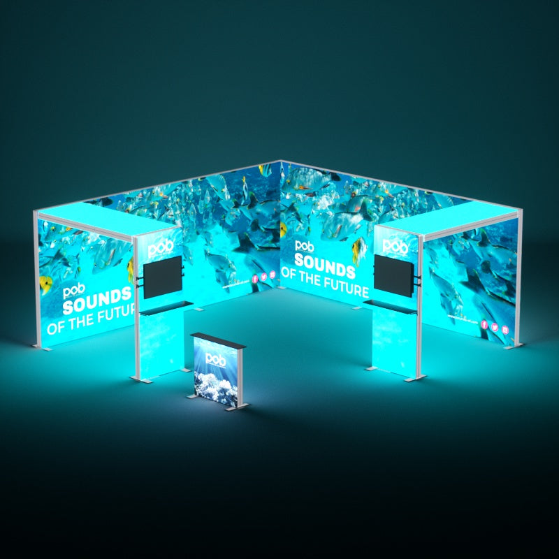 20x20 FT Light Box Exhibition Booth 5