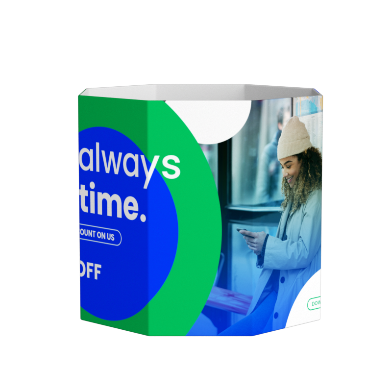 20 x 20 Ft Trade Show Booth-Model 1