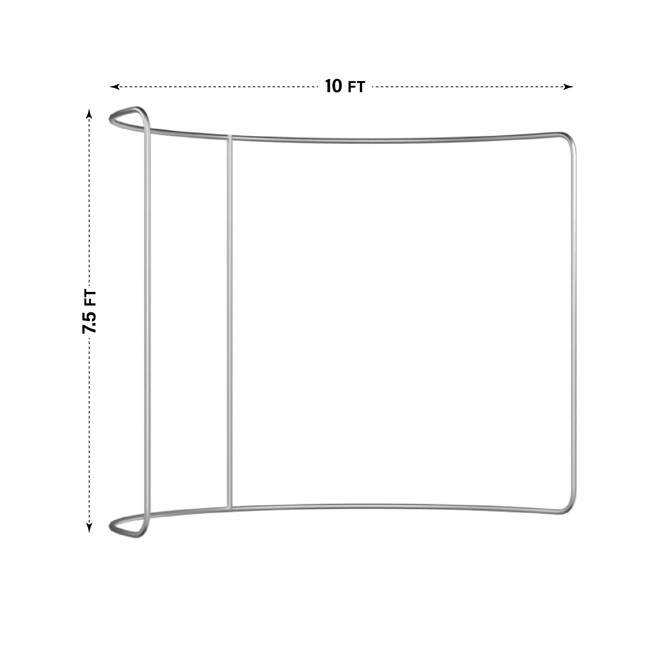 Half circle Enclosure-C-10*7.5FT