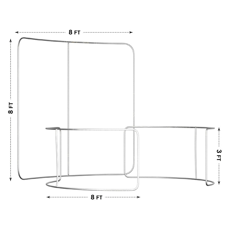 premium one 360 enclosure-360 Barrier booth enclosure