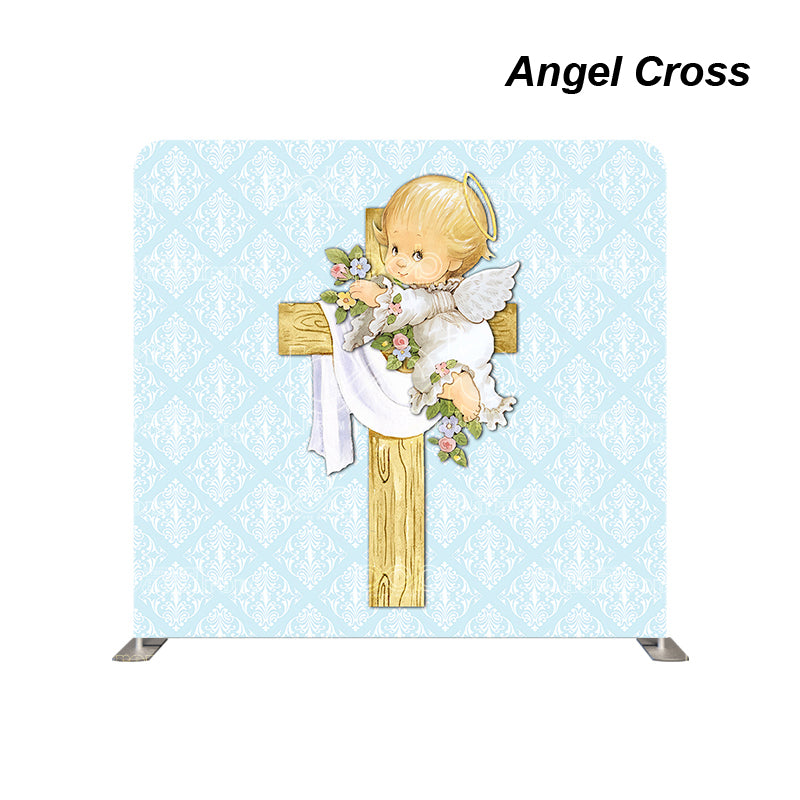 Pillow Cover Backdrop(Angel Cross)