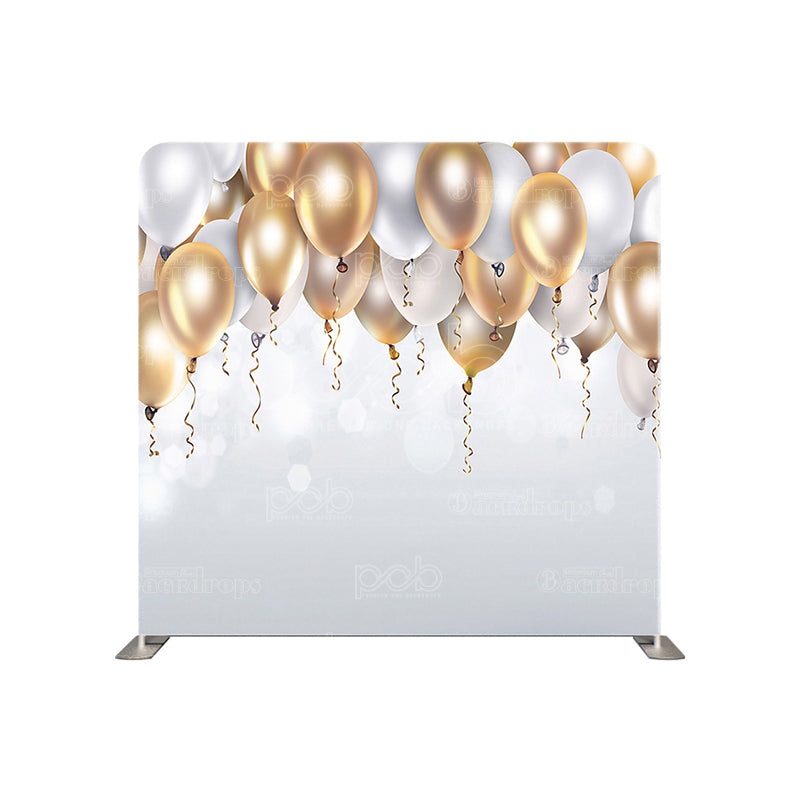 premium one pillowcover backdrops-gold Balloon Bokeh