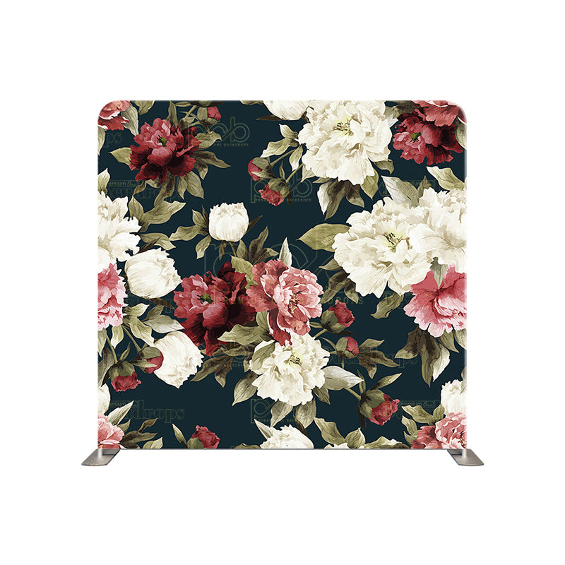 premium one pillowcover backdrops-Beauty Flowers