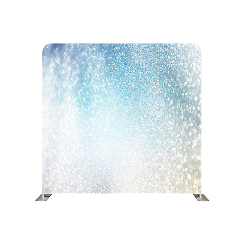 premium one pillowcover backdrops-Blue Faded with white