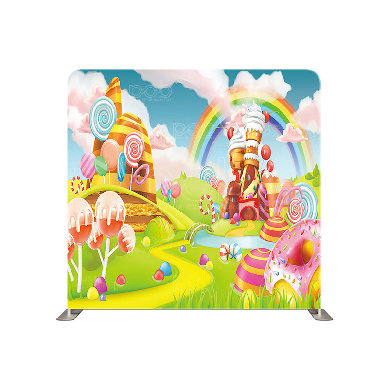 premium one pillowcover backdrops-Candy Land