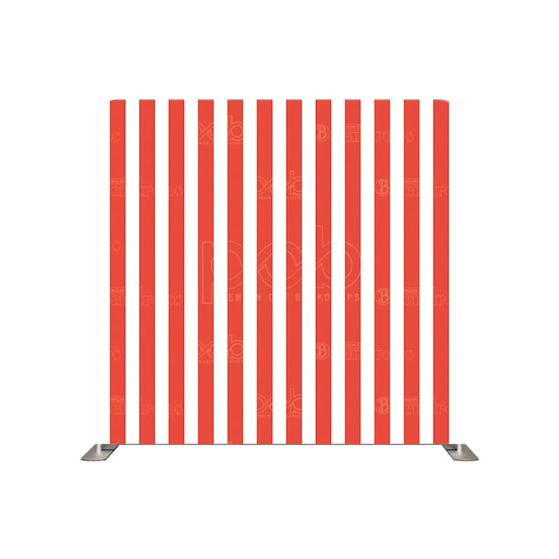 premium one pillowcover backdrops-Carnival Stripes