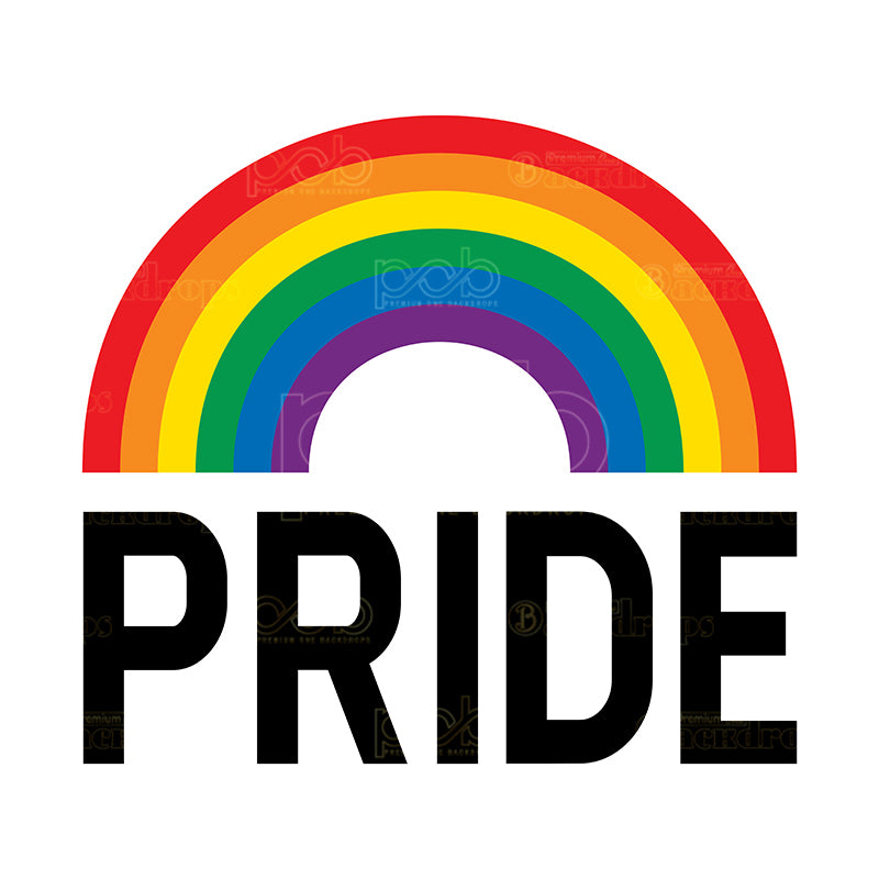 premium one pillowcover backdrops-Celebrate Pride