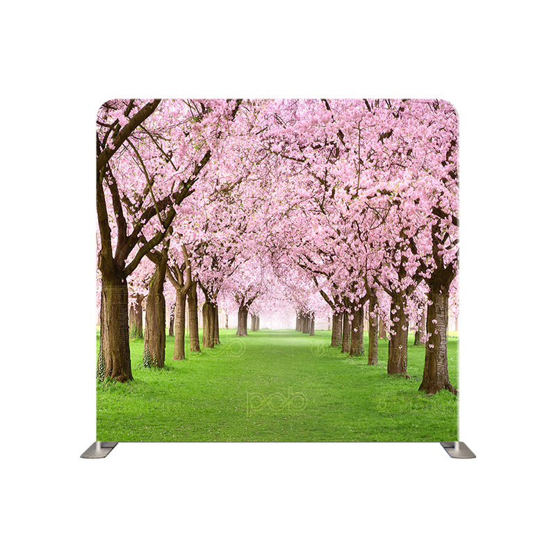 premium one pillowcover backdrops-Cherry Blossoms