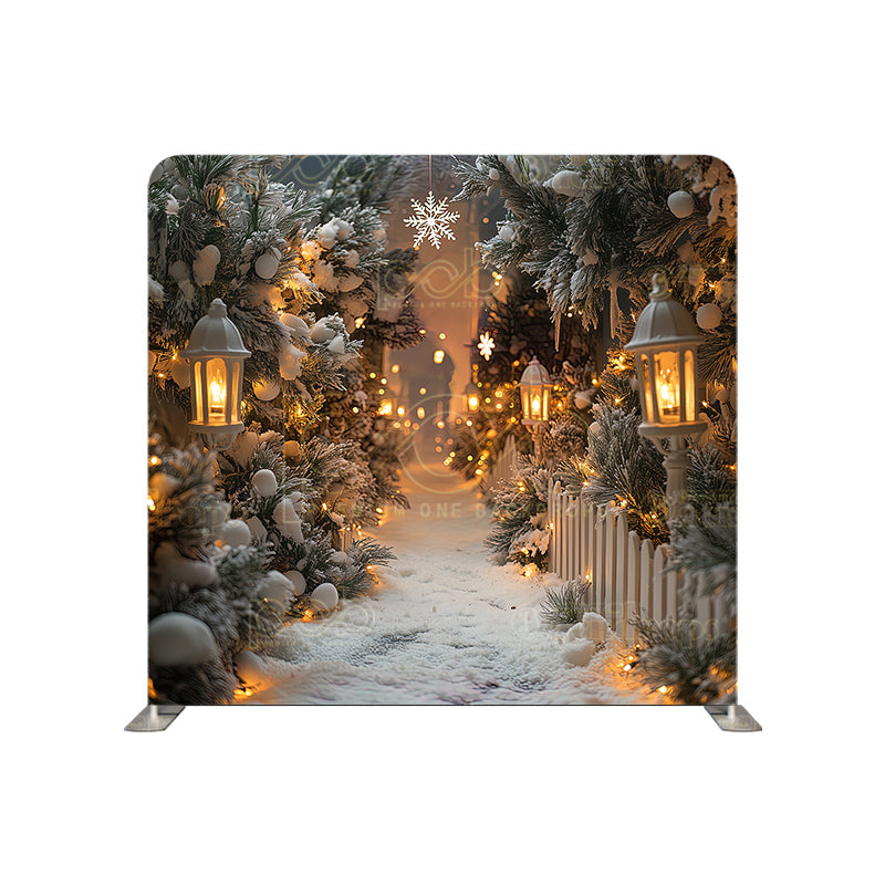 premium one pillowcover backdrops-Christmas Night