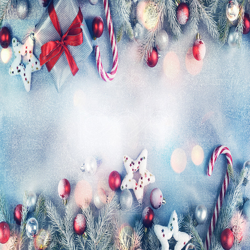 premium one pillowcover backdrops-Christmas Treat sparkle