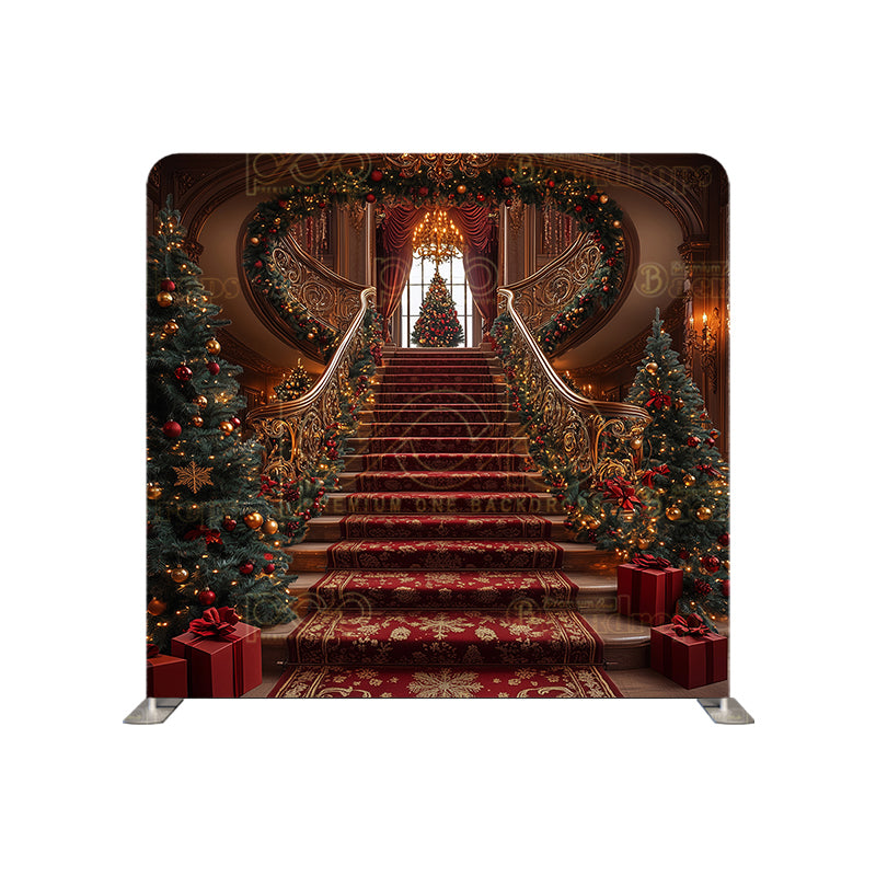 Christmas Tree Cascading Stairs