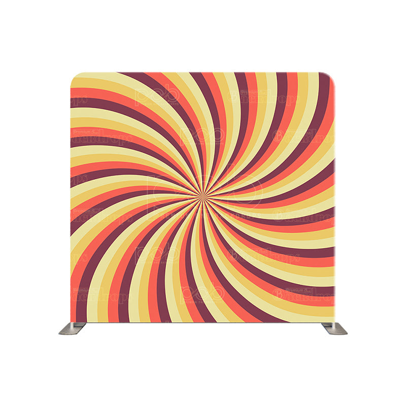 premium one pillowcover backdrops-Circus Spiral