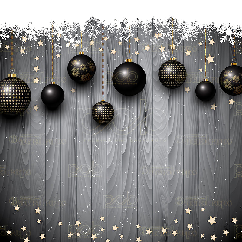 premium one pillowcover backdrops-Classic Christmas