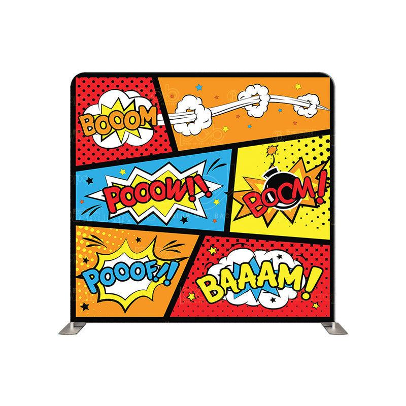 premium one pillowcover backdrops-Comic