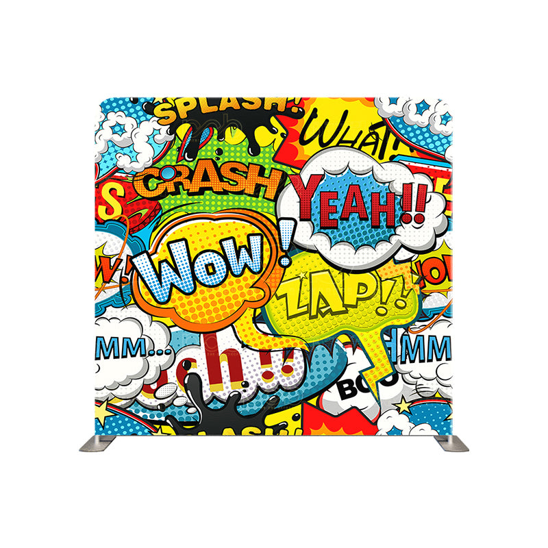 premium one pillowcover backdrops-Comic