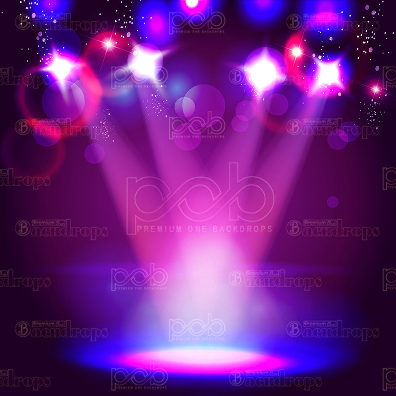 premium one pillowcover backdrops-Concert Lights