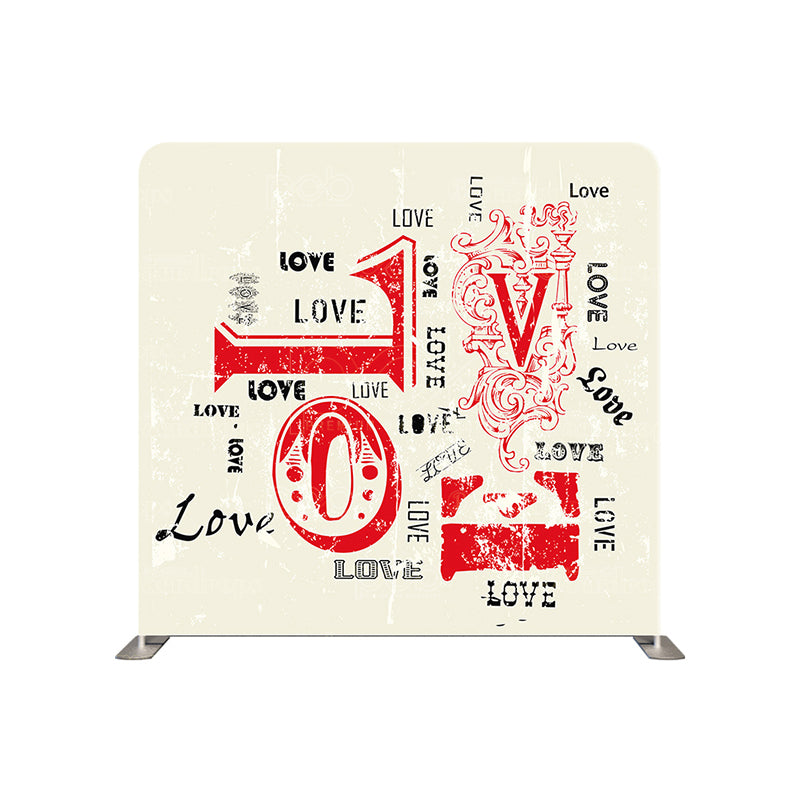 premium one pillowcover backdrops-Crazy in Love