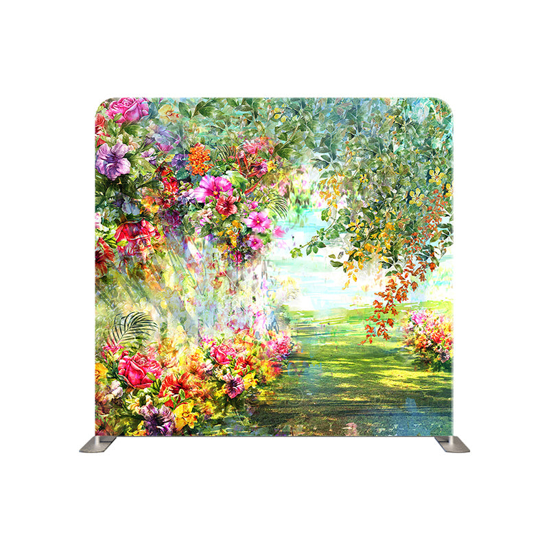 premium one pillowcover backdrops-FairyTale Spring