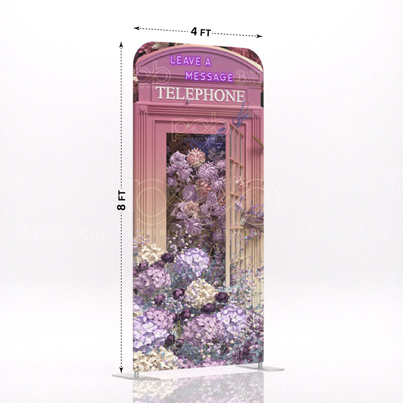 Phone Message Booth LEAVE A MESSAGE Telephone Booth