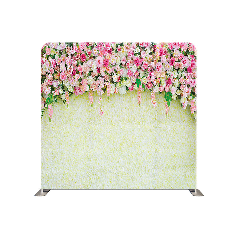 premium one pillowcover backdrops-Flower Wall