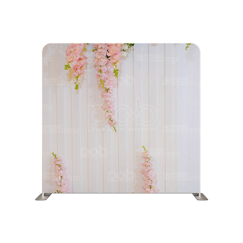 premium one pillowcover backdrops-Pink Floral