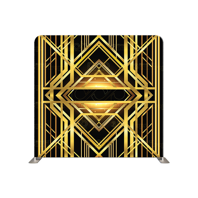 premium one pillowcover backdrops-Gilded Grid