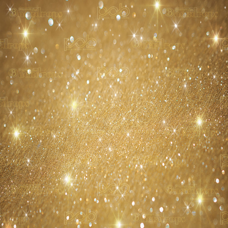Pillow Cover Backdrop (Gilded Sparkle Storm)