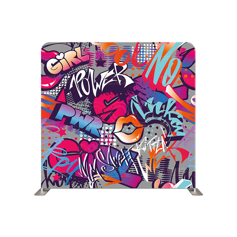 premium one pillowcover backdrops-Girl Power